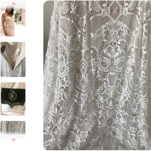 Yumi Katsura 'Camille Wedding Dress NWOT! S - Picture 5 of 6